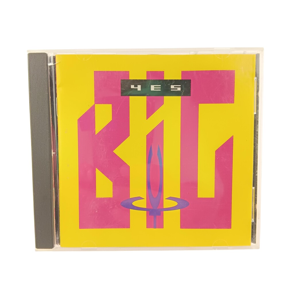 Yes CD Big Generator 1987 Album ATCO Records Rock Pop Prog Rock Yellow Art